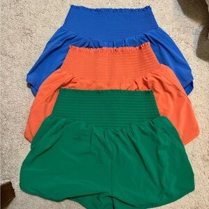 Aerie offline shorts — 3 pack size L